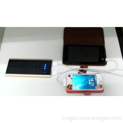 solar power bank charger for galaxy s5 iphone 6 from china supplier